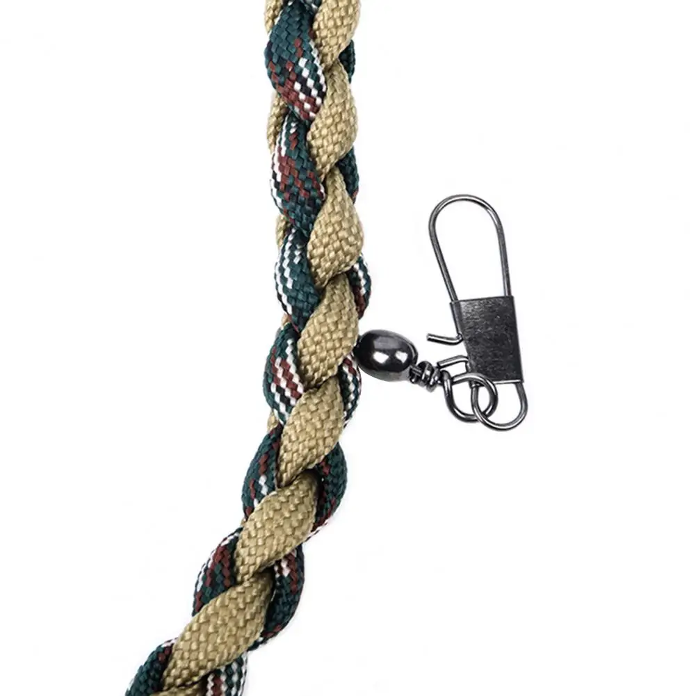 Fly Fishing Cord Necklace Soft Braided Rope Fishing Tools Hanging Line Colorful Delicate Holder Outdoor Accessories fishing line fishing rope fishing lanyards