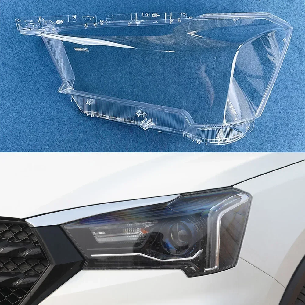 

For Nissan Venucia T60 Auto Headlamp Case Car Front Headlight Cover Glass Lamp Shell Lens Glass Caps Light Lampshade Lampcover