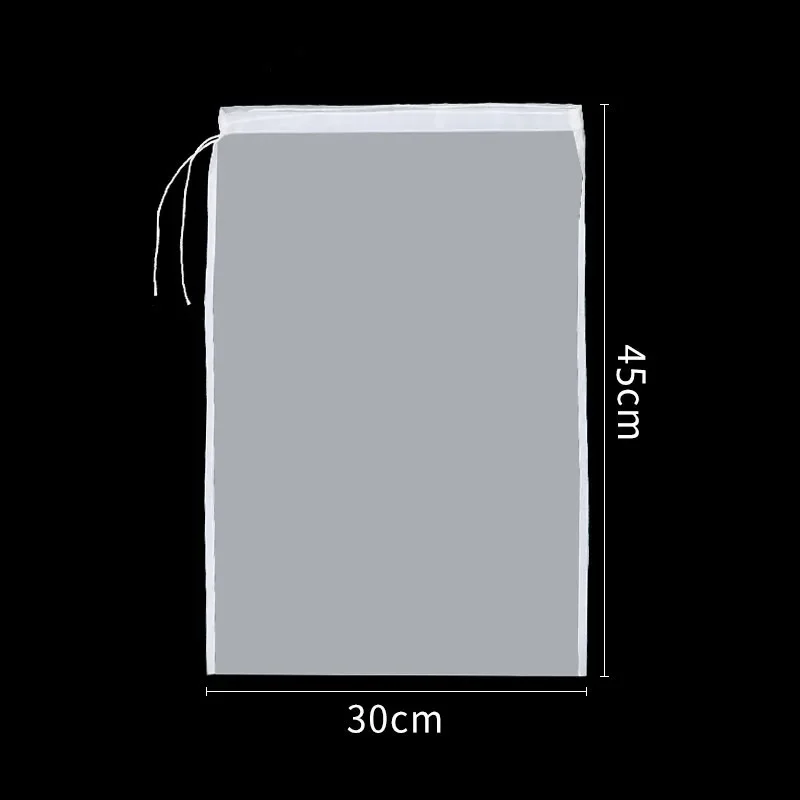 Reusable Fabric Mesh Filter Bag for Food and Beverage Straining
