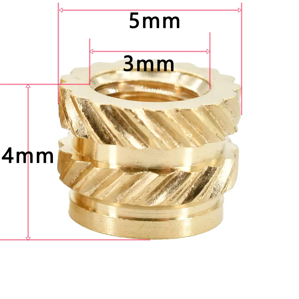 Porca de latão para impressão 3D, Derreter