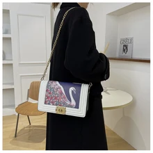 

Women's Bag Texture Versatile Messenger Bag Small Square Bag Luxury Brands Handbag Famous Mini Organizer For Cosmetics