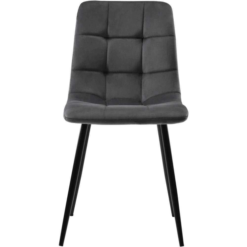 Esstisch-Set (5-teilig), Esstisch-Set mit 4 Stühlen, Küchentisch im U-förmigen Design, marmorierte Arbeitsplatte, Samtstühle – Detail 22