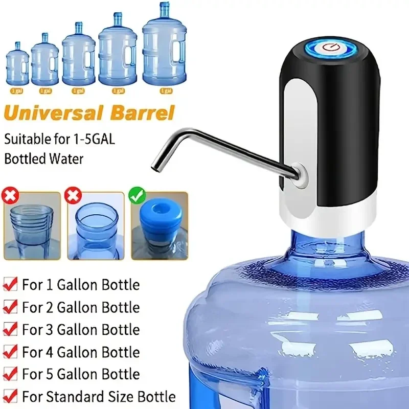 Electric Water Pump Automatic Manual Water Dispenser Suitable Kitchen Restaurant Home Garden