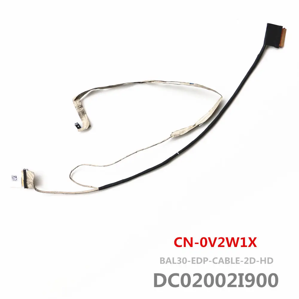 

CN-0V2W1X DC02002I900 кабель для DELL Inspiron 5765 5767 LCD видео гибкий кабель