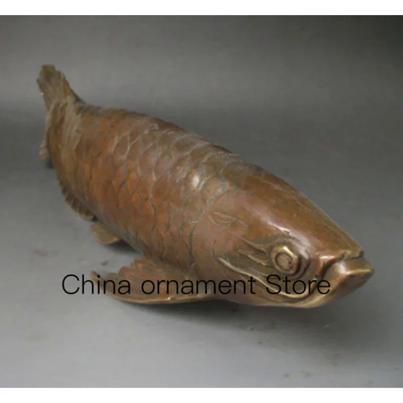 

Chinese Retro Bronze Patina Carved Feng Shui Statue ' Every Year '