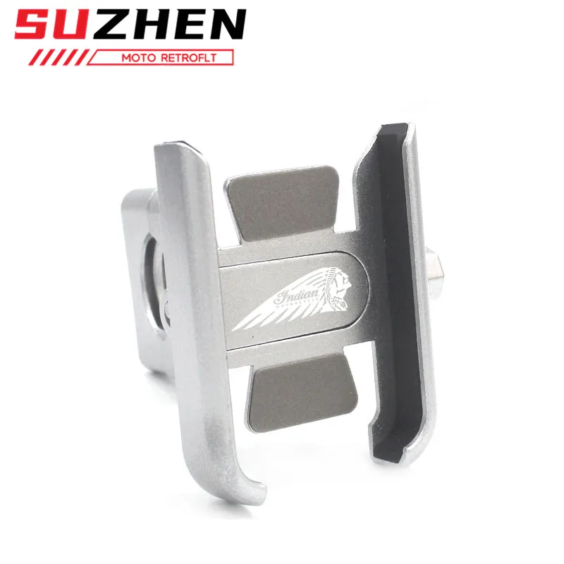 Support De Guidon Pour Indian FTR 1200 S FTR1200 Carbon / Rally Chief VINTAGE Scout CNC, Miroir De Téléphone Portable, Support De Support GPS