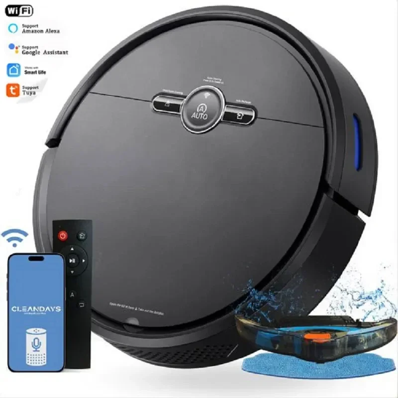 

Fully automatic vacuum cleaner, intelligent wireless automatic charging, pet grooming robot vaccum cleaner aspiradora de agua