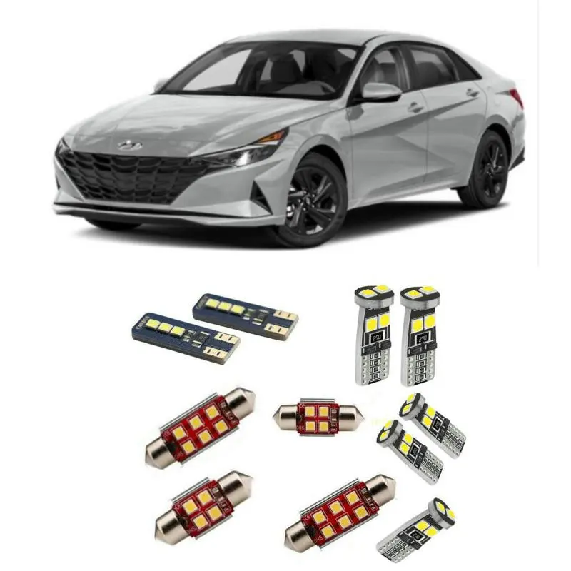 

13x для 2023 Hyundai Elantra автомобильные товары, автомобильные аксессуары для автомобильных ламп, фотолампы