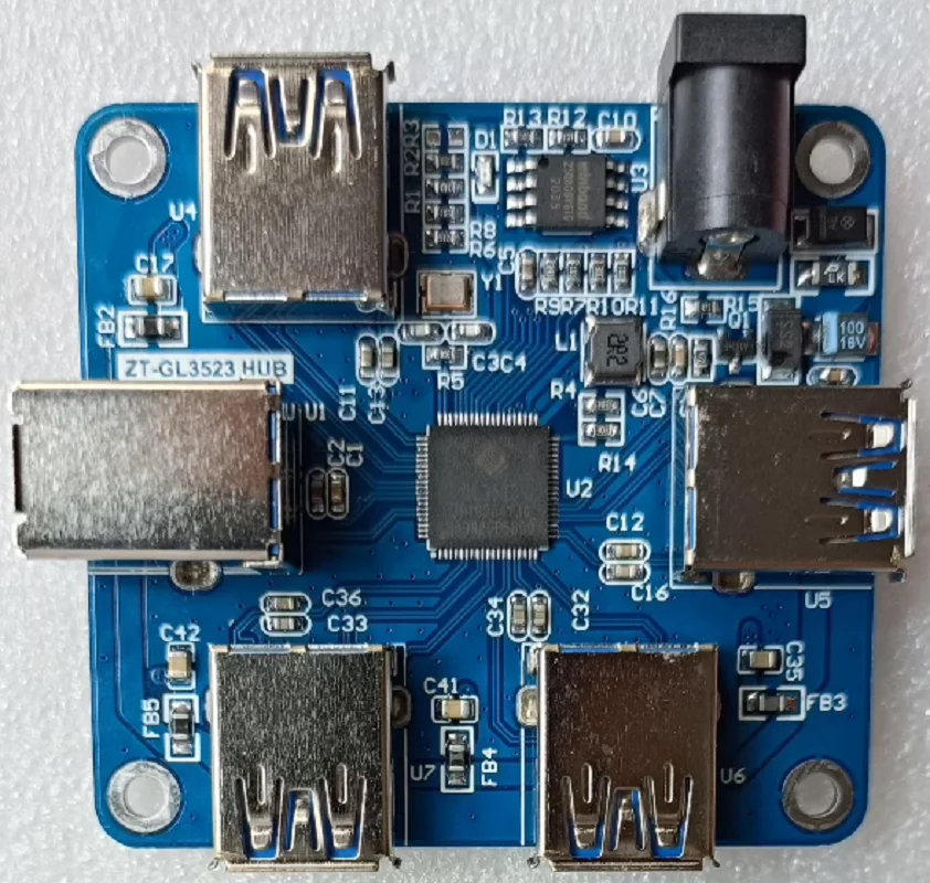 Laptop One Drag Four Splitter Gl3523 Hub Usb 3.0