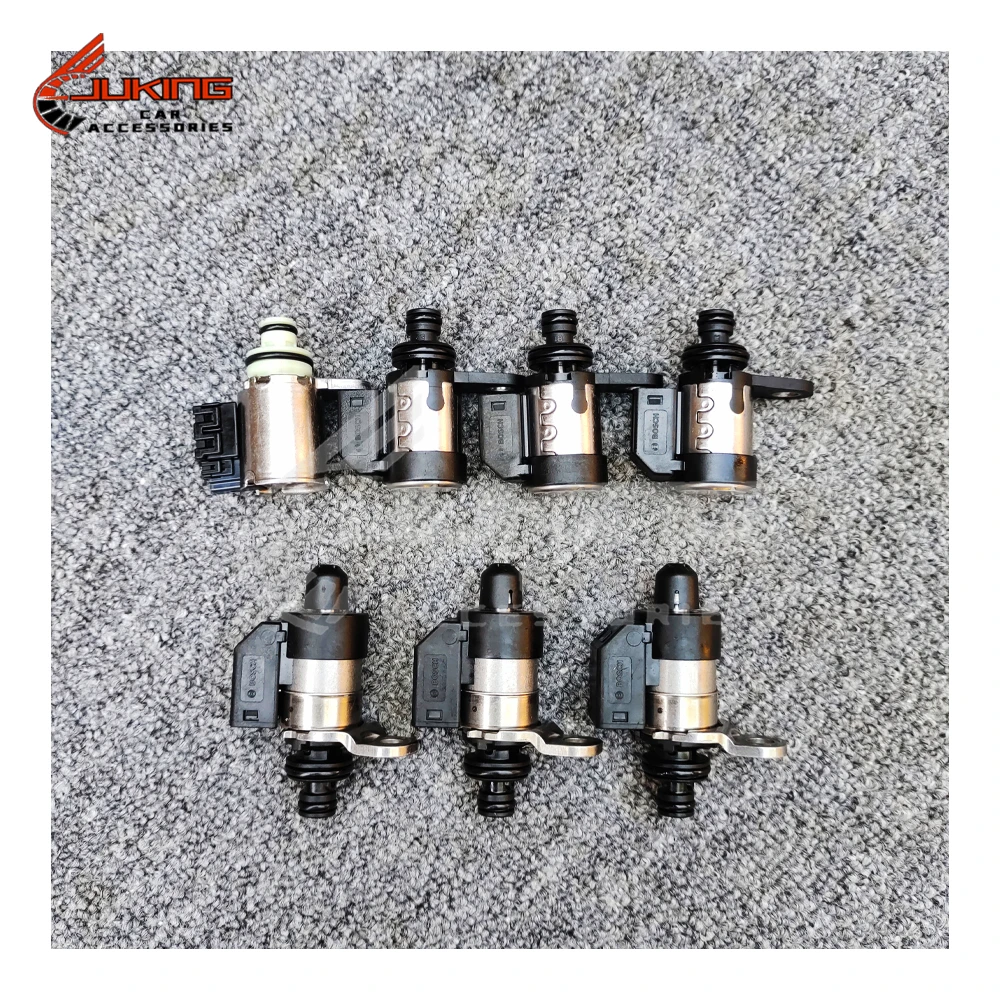 

Genuine RE5R05A Transmission Solenoid 7PCS for Nissan Armada Frontier Pathfinder for Infiniti Q45 G35 FX45 M45 123929A 123933A
