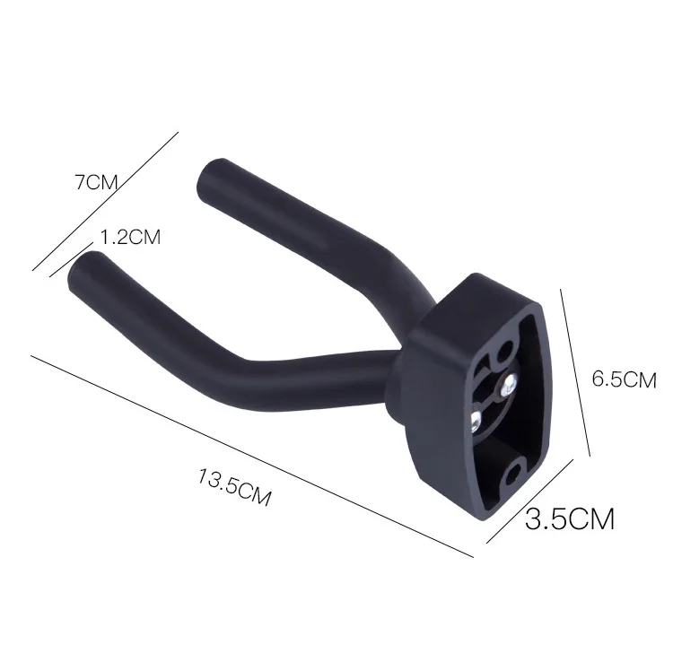 Description Picture 3 of item1Pcs Guitar Holder Wall Mount Stand Parts and Accessories Home Instrument Display Guitars Hook Wall Hangers Guitar Picks