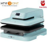HTVRONT 15x15in Auto Heat Press Machine 1500w Automatic Pressure DIY Iron On HTV Vinyl Sublimation for Cricut T-shirt Bag Fabric 1