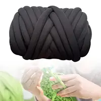 Chunky Yarn Washable Braided Knot 500G Tube Giant Yarn Jumbo Tubular Yarn for Crochet Rug Making Blanket Pillow Throw 2