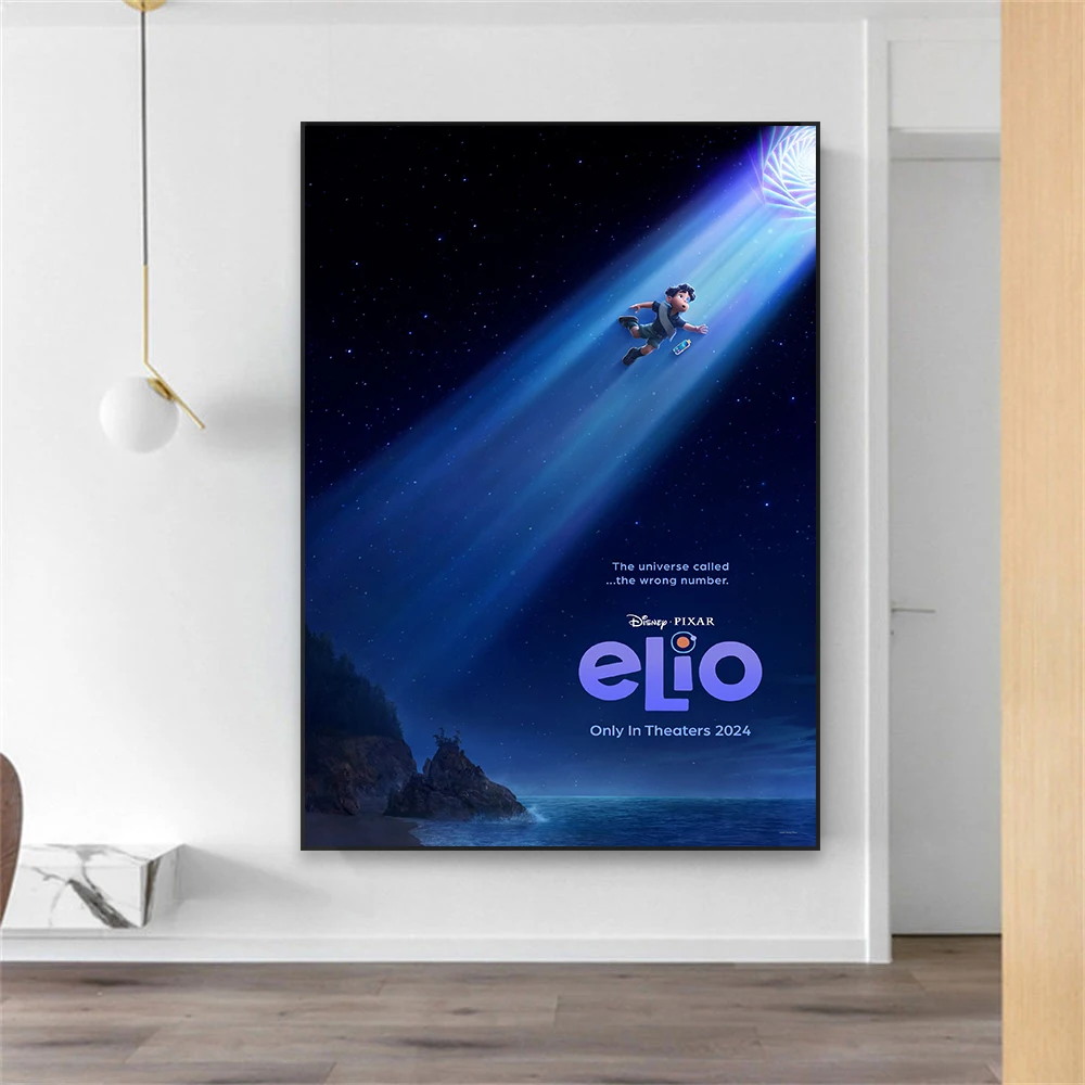 Disney Elio Movie Poster Più Nuovo Film Wall Art Canvas Painting Stampe Camera Da Letto Per Bambini Soggiorno Decor Home Reading Room Decor