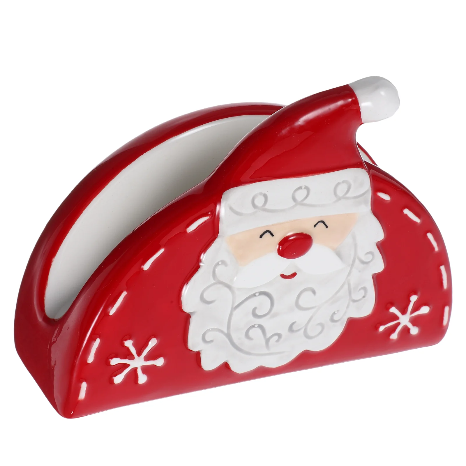

Ceramic Napkin Holder Restaurant Holders Storage Dispenser Paper Tissue Vintage
