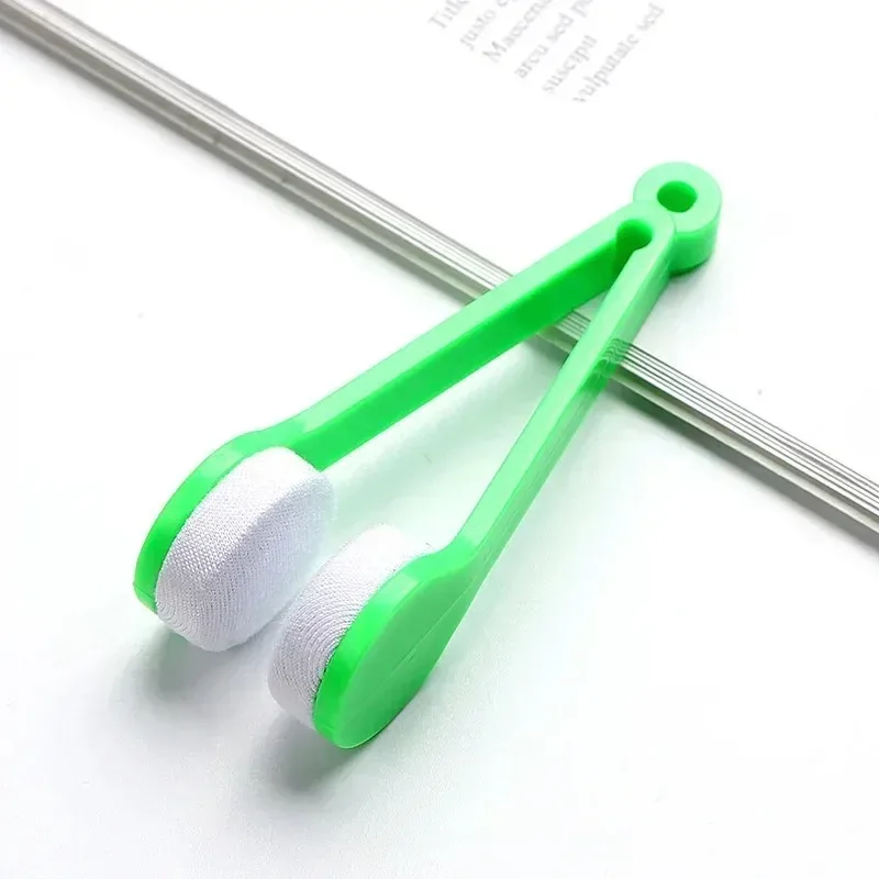 Gläser Reinigung Reiben Tragbare Multifunktionale Mini Brillen Reiniger Pinsel Sonnenbrillen Brillen Mikrofaser Wischen Werkzeuge – Detail 7