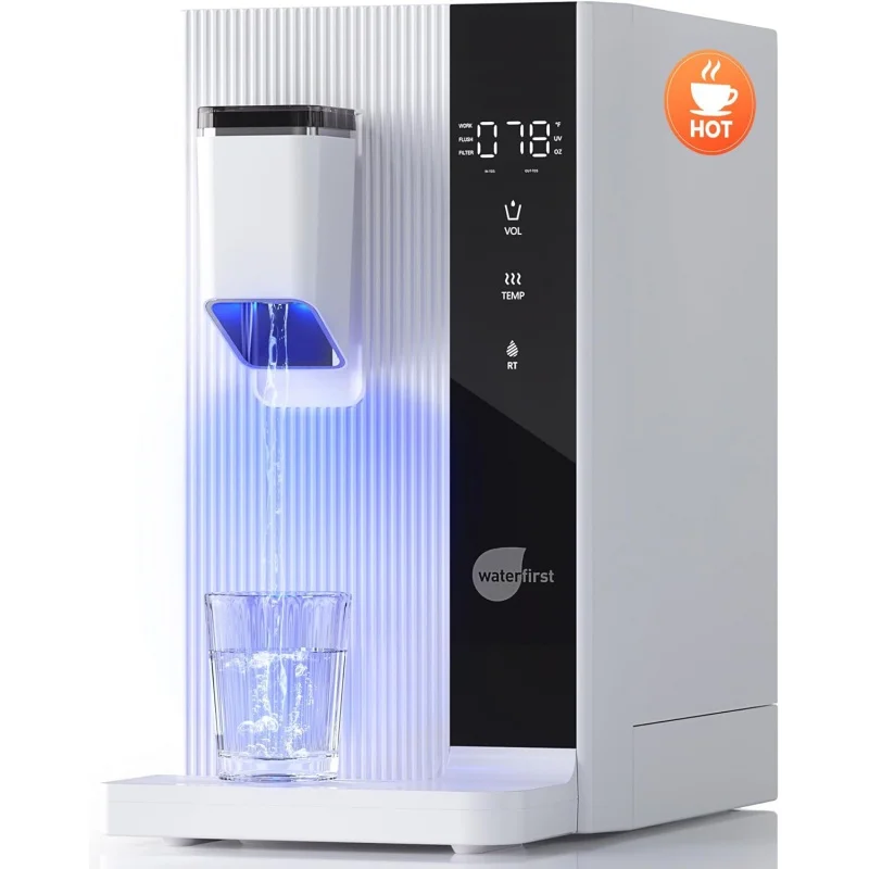 

WaterFirst®Система обратного осмоса Dr.Water столешницы, 3S мгновенная Тепловая портативная вода обратного осмоса, сертификация NSF/ANSI 58, 5 этапов