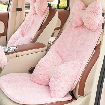Coprisedile Universale per Auto con Cartoni Animati, Accessori Interni Auto alla Moda, Antiscivolo e Traspirante, Cuscini per Auto da Donna