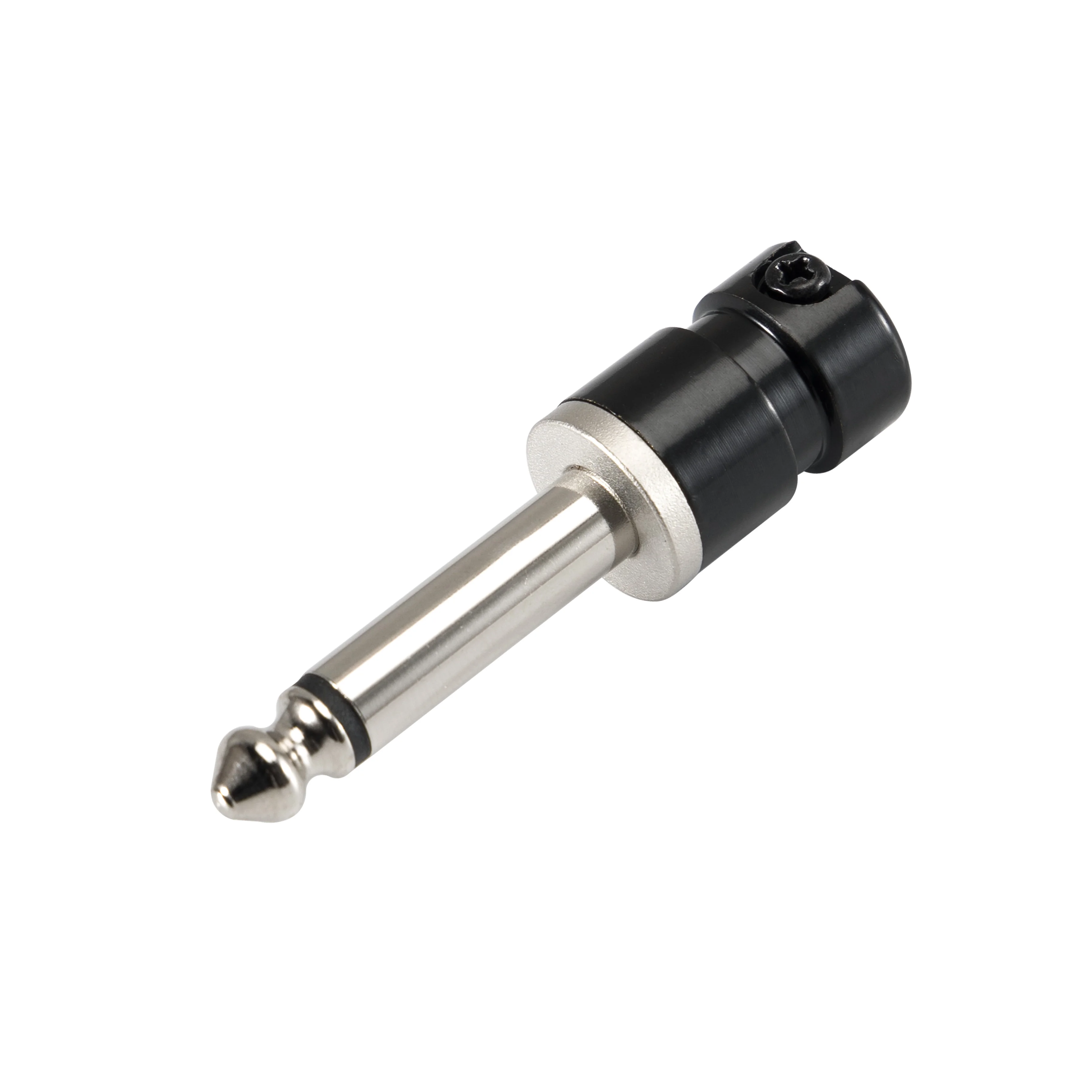 Pro C Mini Short Barrel 1/4 Inch 6.35mm Connector Jack Plug Black Nickel  for Audio Guitar Patch Cable TS TRS - AliExpress