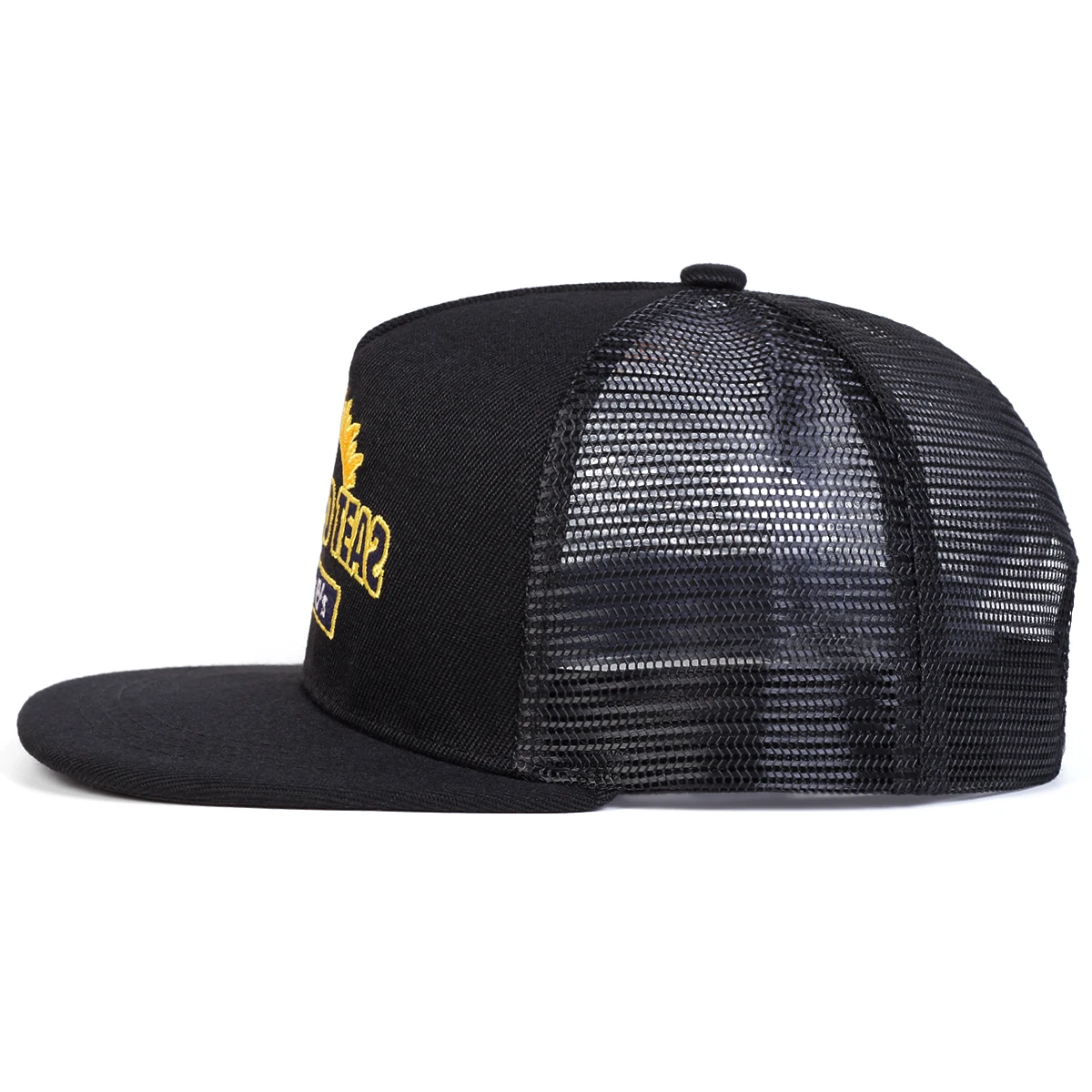 Unisex TWISTED TEAS Hip-Hop-Netzhüte mit Stickerei, für Frühling und Sommer, für den Außenbereich, verstellbar, lässige Baseballkappen, Trucker-Kappen, Sonnenschutzhut – Detail 3