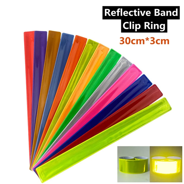 Reflektierende Bands für Kinder Nacht Sicherheit Walking Laufen Radfahren  Sicherheit Armbänder Reflektor für Dinge Armbänder Armbinden 1Pc -  AliExpress