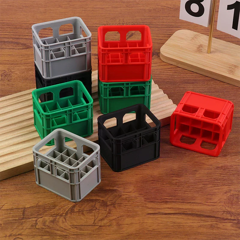 3D Printed Battery Storage Box DIY Beer Crate No. 5 AA No. 7 AAA Battery Stackable Storage Basket
