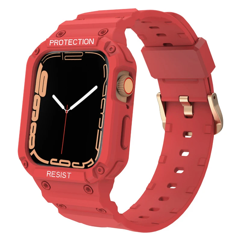 Transparent Silicone Armor Sport Band Case