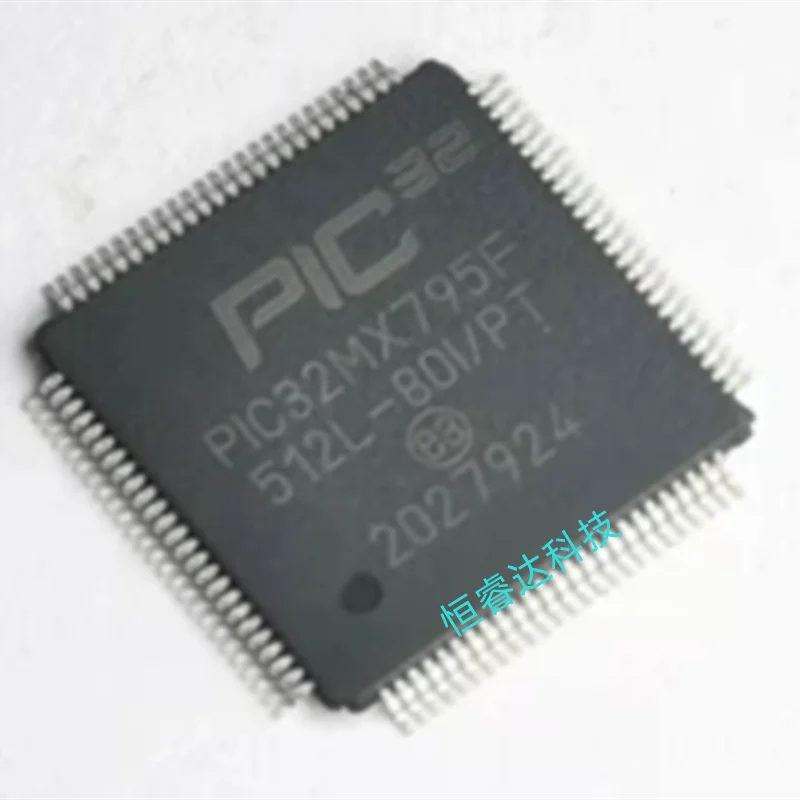 

1 Buah/Lot PIC32MX795F512L-80I/PT PIC32MX795F512L-80I《 QFP100 IC Sirkuit Terpadu Chip Tunggal IC MCU 32BIT 512KB FLASH 100TQFP