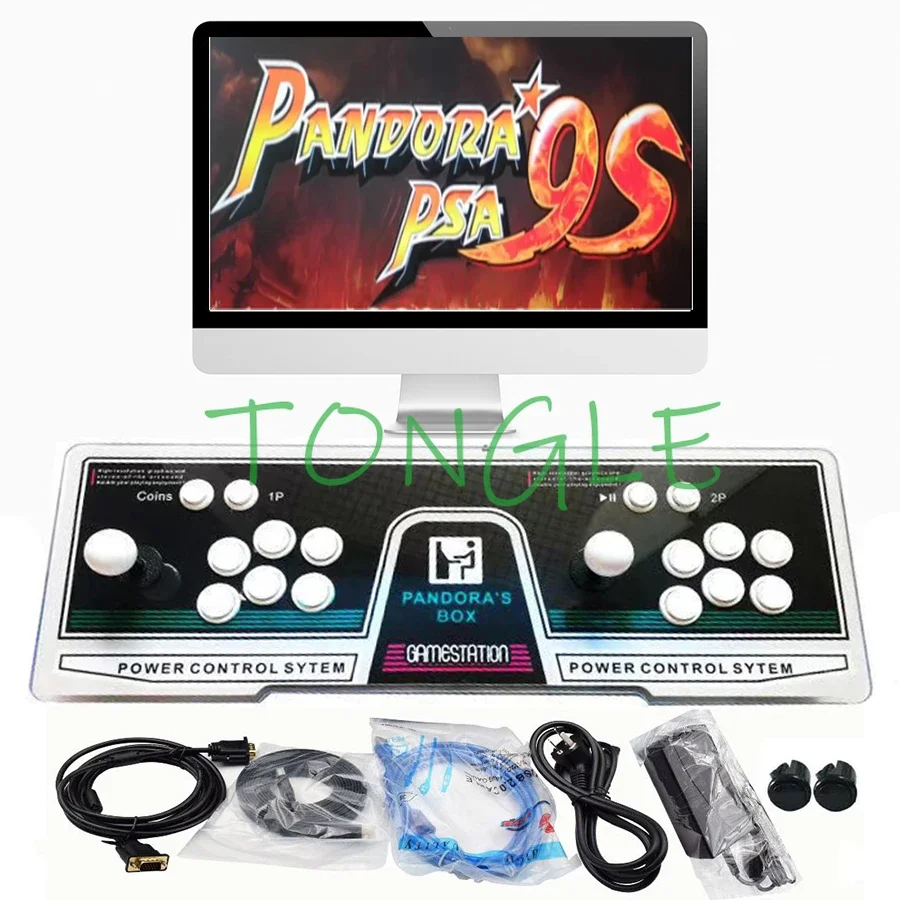 RAC-J500S Joystick Arcade con cable USB, Panel de ilustraciones acrílicas  para PC NEO GEO MVS