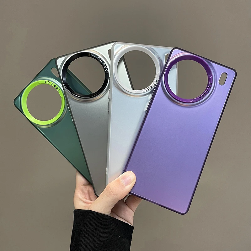 Shockproof Anti-Fingerprint Phone Case with IMD Back Cover Protection