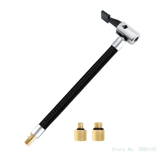 Prolunga Per Gonfiaggio Pneumatici KAPSING - Tubo Gomma 36,5 Cm Con Adattatore Per Auto, Moto E Bici - Foto 8