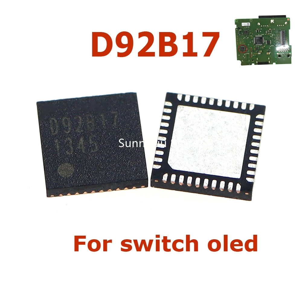 10 Pz D92B17 Audio Video Control Ic Per Switch Oled Dock D92B17 Chip Base Video Scheda Principale Ic Base Audio Control