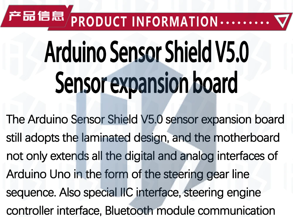 1 Stück EGBO V5 Sensor Shield Erweiterungsplatine für Arduino UNO R3 V5.0 Elektronisches Modul Sensor Shield V5 Erweiterungsplatine – Detail 28