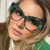 R57576 Color-Blocked Blue Light Blocking Glasses Frame Stylish Cat Eye Optical Presbyopia Eyeglasses Customizable Prescription 4