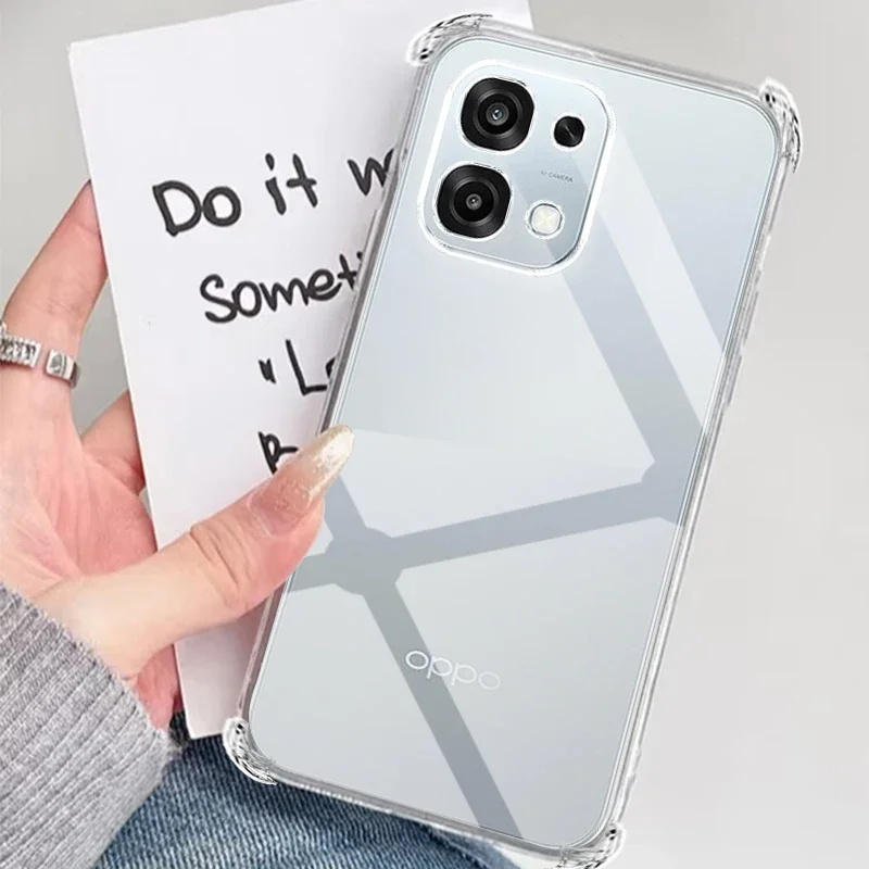 ILING Cover Trasparente Per OPPO A6X 5G/4G E A6K: Protezione 360° Antishock Con Vetro Temperato, Ultra Sottile E Resistente Ai Graffi, Viola