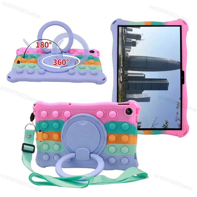 para Lenovo Tab M10 3rd Gen 10.1 Case Tb328fu Kids Tablet Cover M10 Plus 10.6 10.3 Polegadas Xiaoxin Pad 2023 Cases Funda Capa Coque