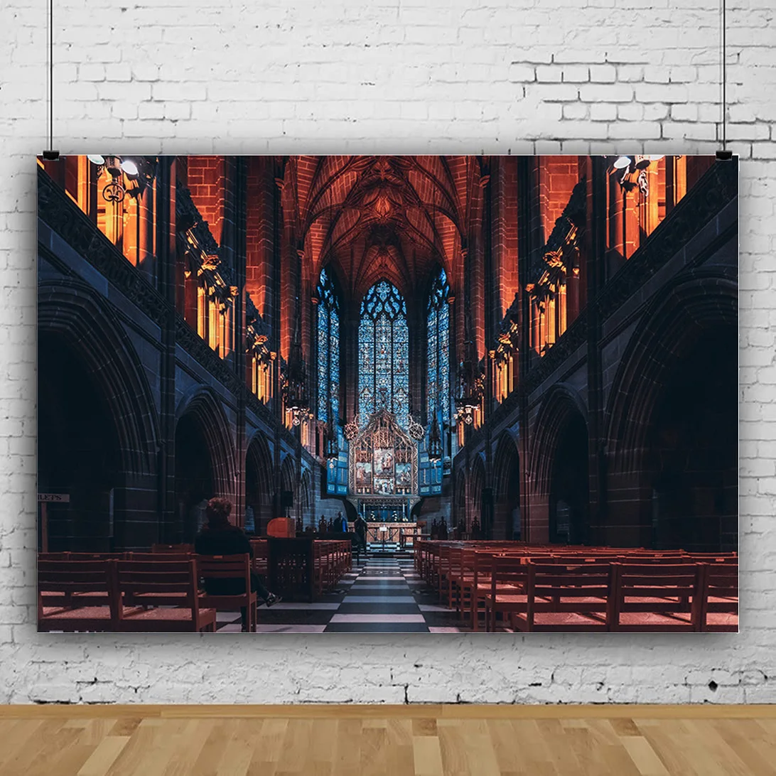 

SHENGYONGBAO Palace European Style Retro Classicial Photography Backdrops Props Art Castle Architecture Studio Background ZS-11