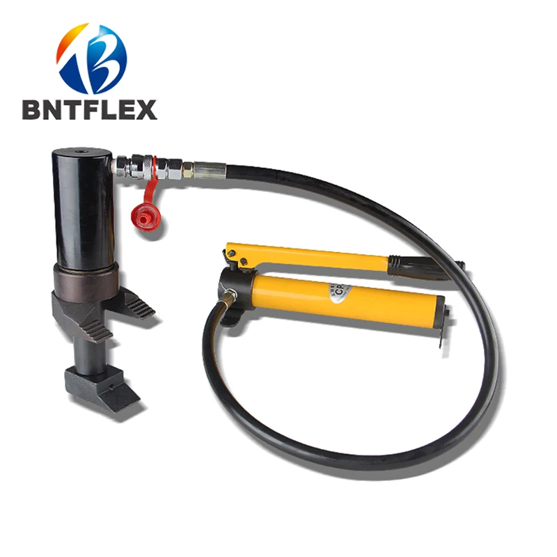 Fire hydraulic door opener Door opener Edge lifter With CP-180 manual pump Claw jack Breaker glass suction cups heavy duty aluminum alloy handheld vacuum panel lifter glass sucker with thick large rubber pad for lifting moving glass ceramic tiles granite marble