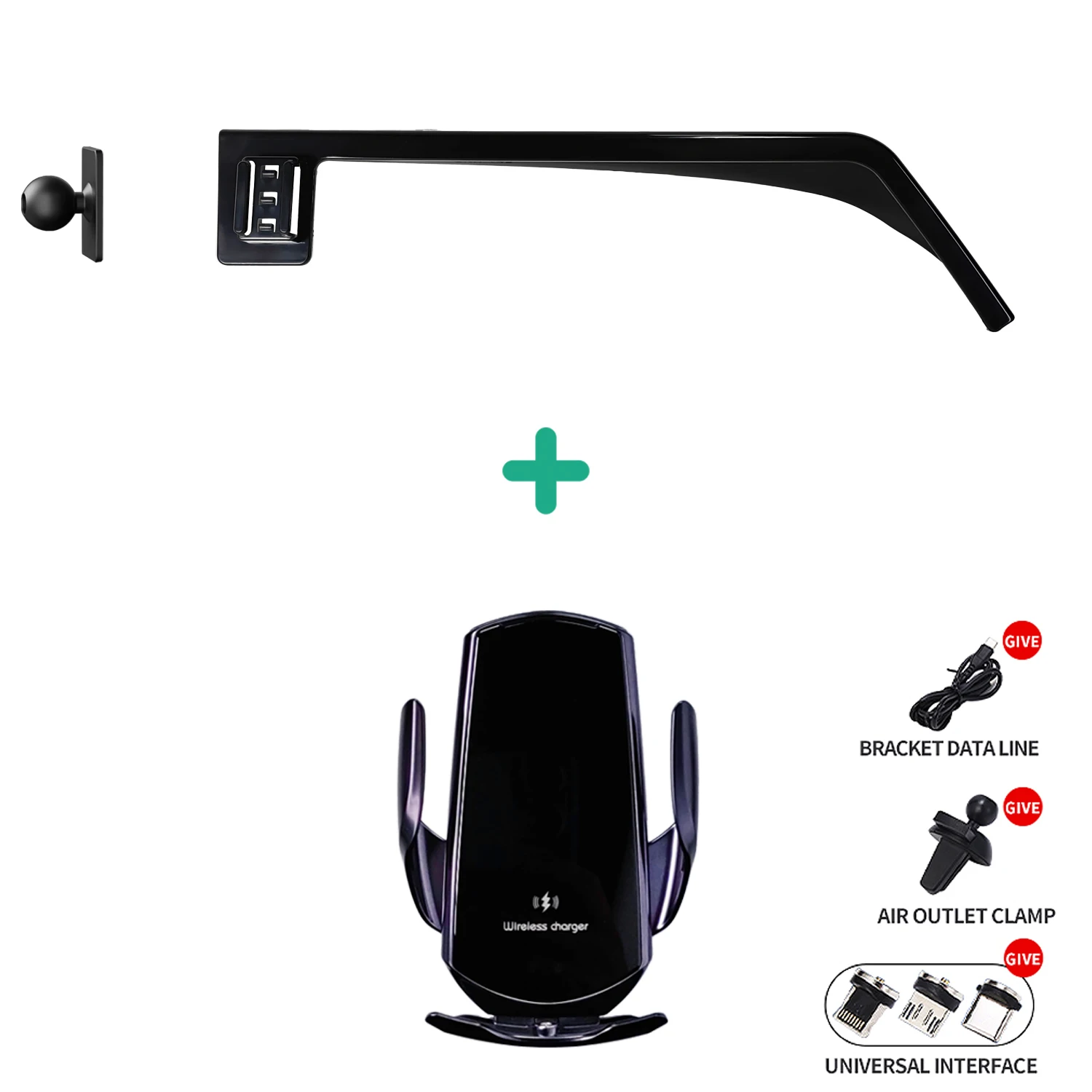 Base holder 3-Black
