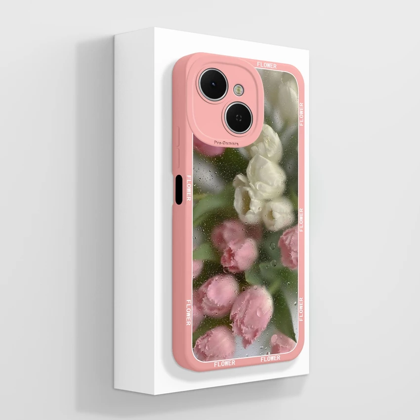 Cute Rabbit Shockproof Silicone Phone Case - Tecno Spark 40C