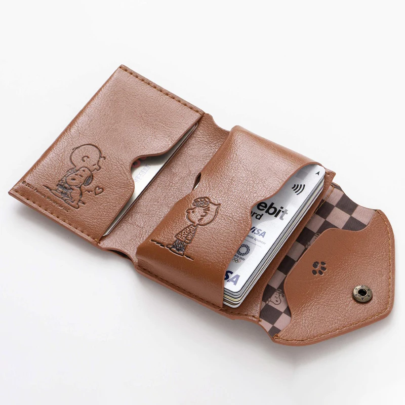 小物 PEANUTS&CO ORIGINAL LEATHER SHORT WALLET PEANUTS & Co. ORIGINAL LEATHER SHORT WALLET B.S.W. market place