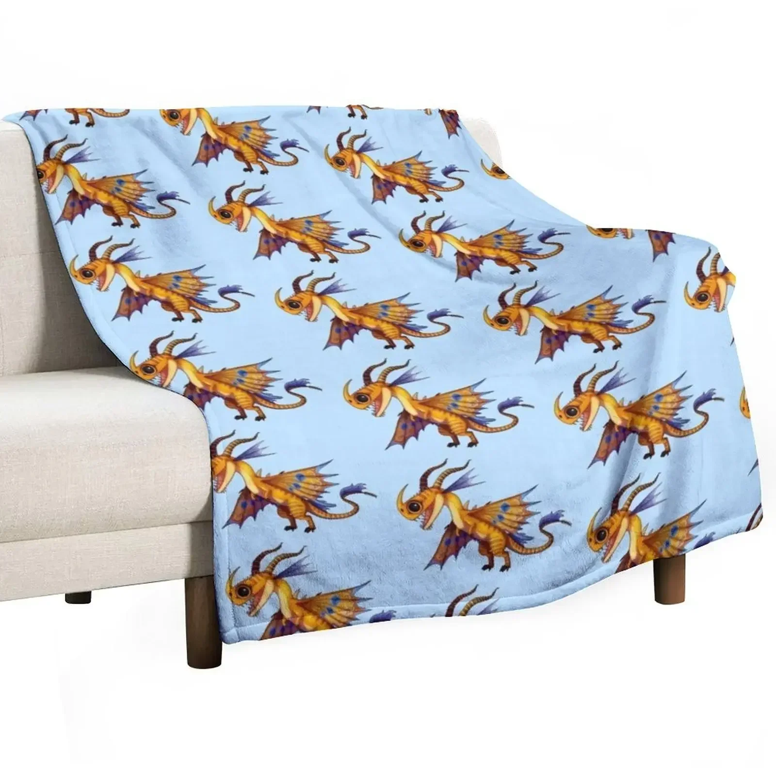 

The Death Song Throw Blanket Plaid on the sofa Beach Moving sofa bed Blankets