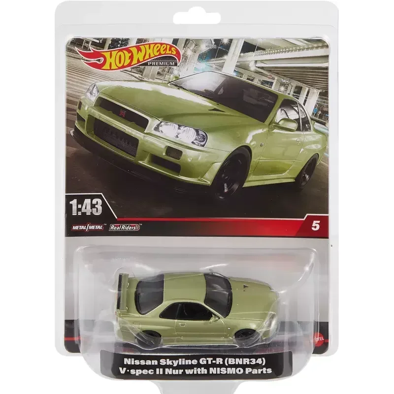 ミニカー Hot Wheels NISSAN SKYLINE GT-R (BNR34) Hot Wheels Nissan Skyline GT-R (BNR34) V•spec II Nur With