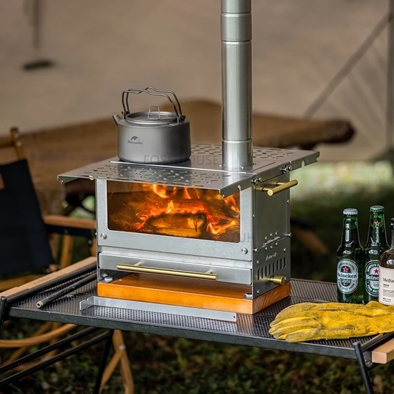 Nordic Stainless Steel Chimeneas for Outdoor Heater Wood Stove Creative  Multifunction Winter Camping Portable Barbecue Furnace - AliExpress