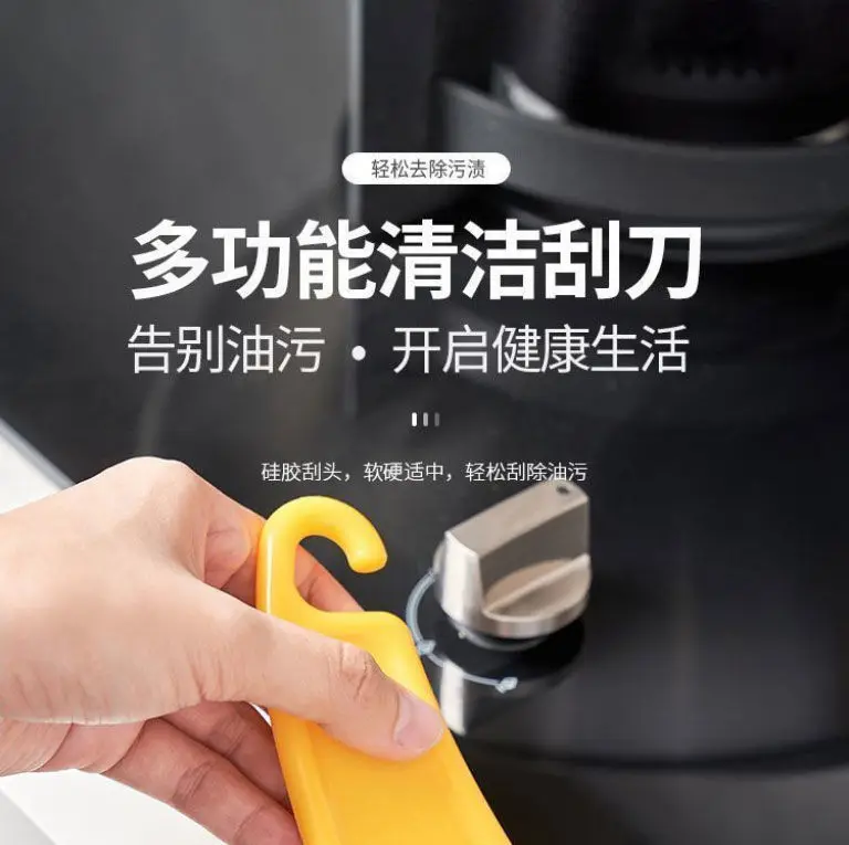 Silicone Scraper Cleaning High Temperature Resistant Frying Pan Scraper  Dishwasher Non Stick Pan Scraper Greasy Dirt Shovel - AliExpress