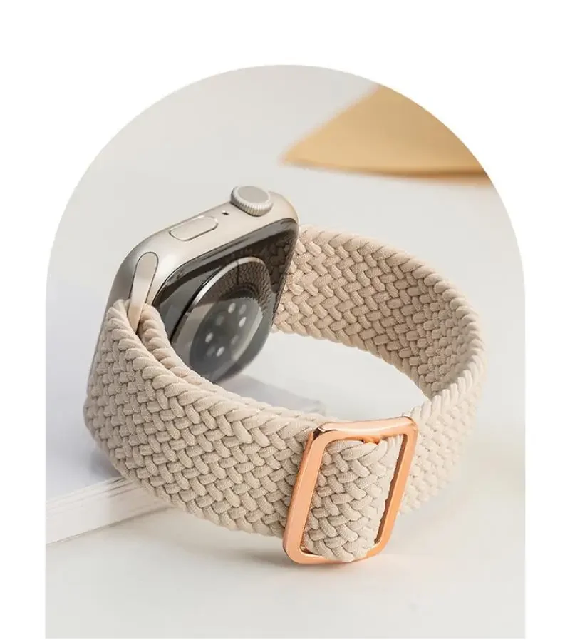 Braided Solo Loop Woven Nylon Strap