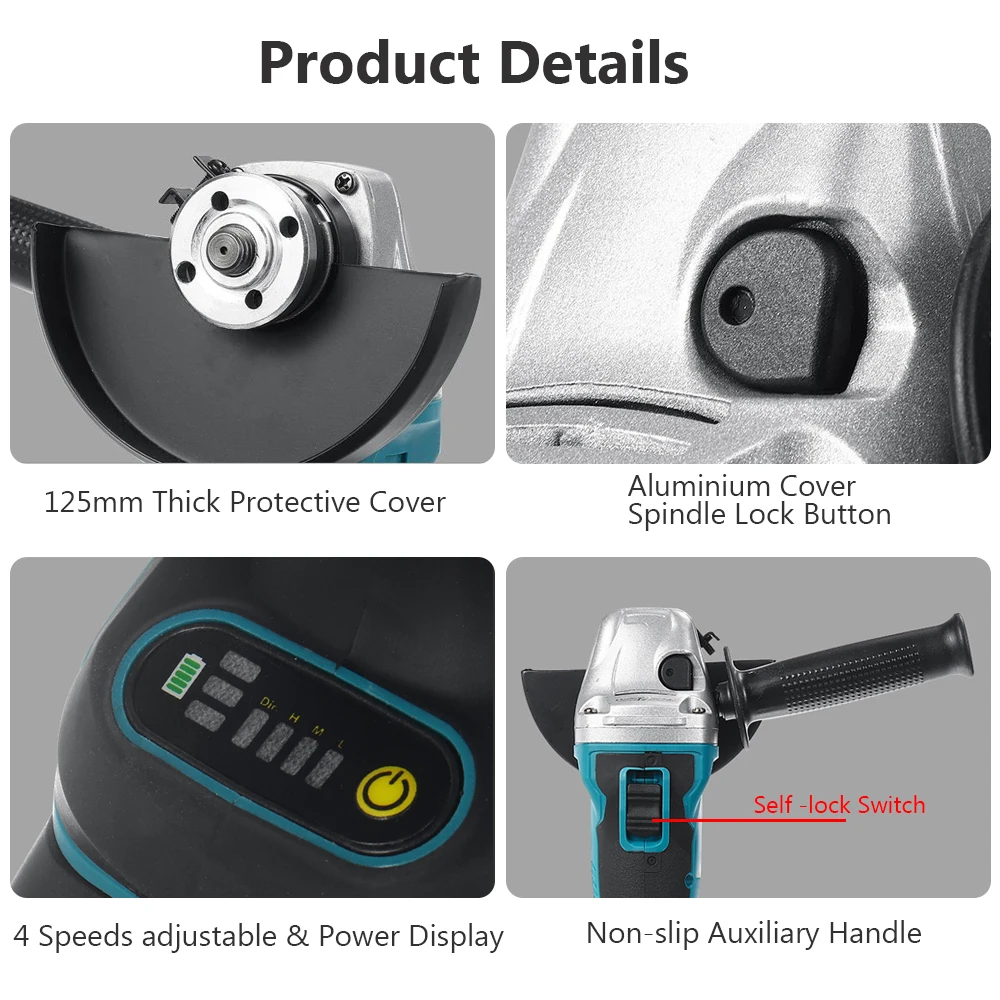 Рисунок 5 - 100/125 мм бесщеточная угловая