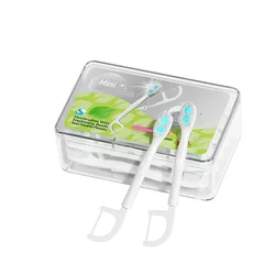 Portable Oral Care Set: 20 - Piece Disposable Toothbrush Kit with Toothpaste, Tongue Cleaner, Floss & Toothpicks (Mint flavor)