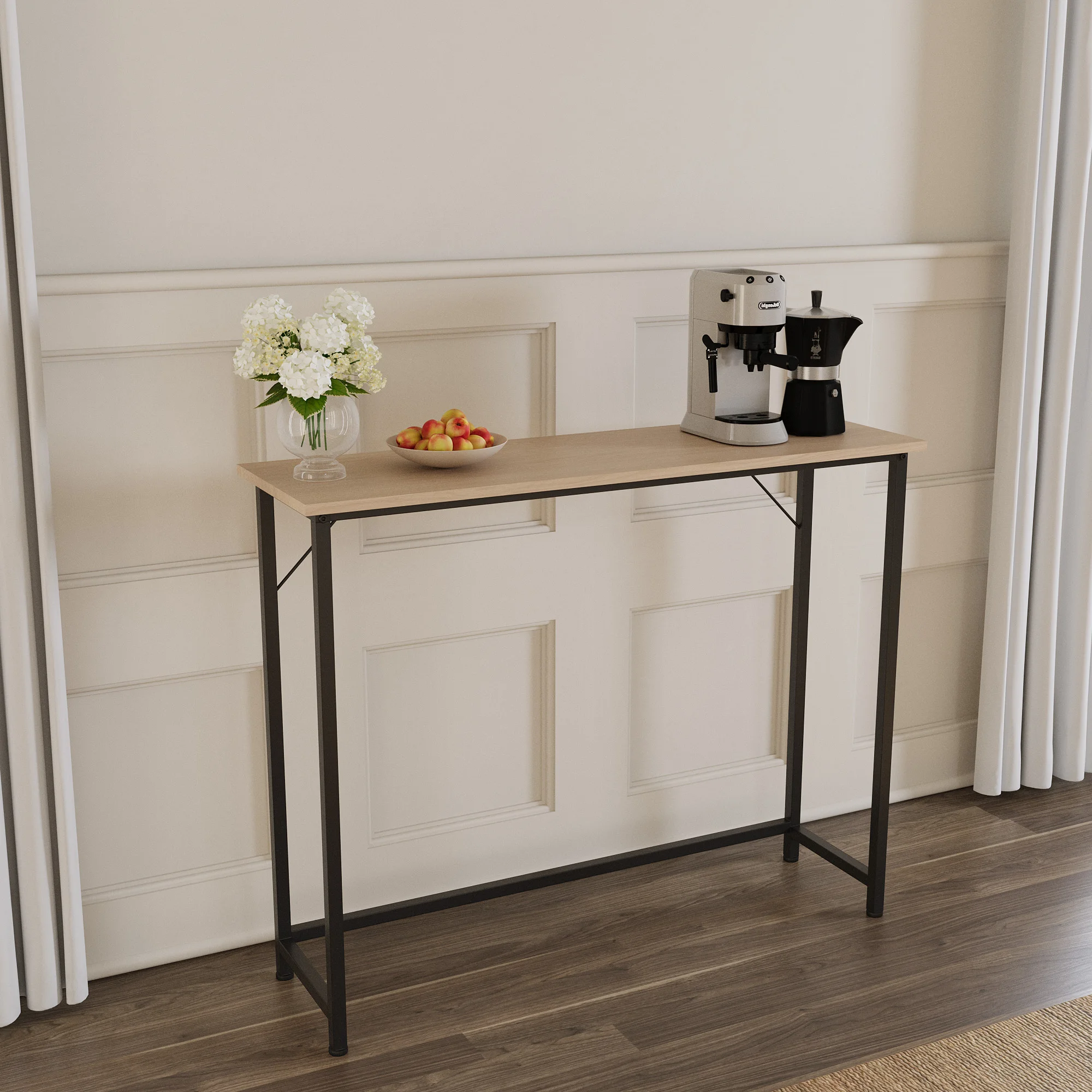 طاولة وحدة التحكم AnneFish، طاولة أريكة بسيطة، ركن...