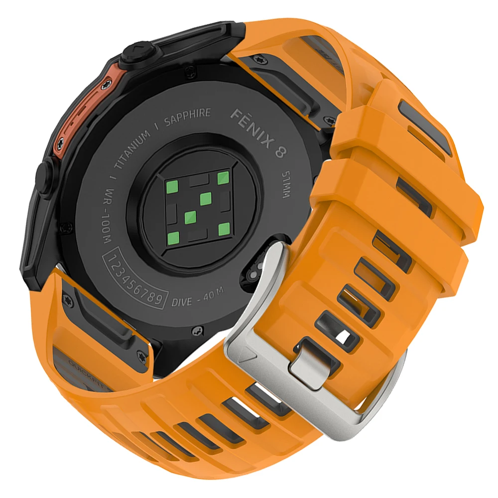 QuickFit Silicone Strap for Garmin Sport Watches - Premium Performance Band